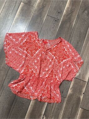 Elle Batwing Sheer Top